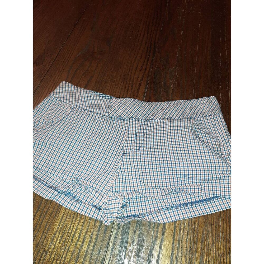 Juniors Jr Size 3 Roxy Booty Shorts Short Orange Blue White with Pockets